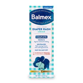 Balmex Complete Protection Diaper Rash Cream, 4 oz