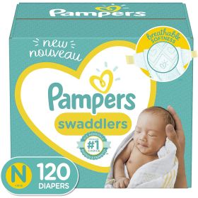 Baby Diapers Newborn/Size 0, 120 Count