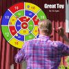 26 Inch Kids Dart Board With 8 Sticky Balls; Boys Toy; Indoor/Sport Outdoor Fun Party Game Toy For 3 4 5 6 7 8 9 10 11 12 Years Old Boys And Girls Bir