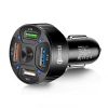 4 In 1 USB Car Charger; 4 Ports Fast Charger Adapter Mini Cigarette Lighter; USB; And Phone Fast Charger