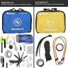 QUADKIT ATV Emergency Kit (106 Essential Items) for ATV;  UTV;  SxS;  4 Wheelers;  Quads;  Side by Sides;  4x4s;  Off-Road | 4-in-1 Kit: Auto Kit;  Fi