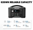 [Not Allowed to Sell on Amazon] PPS700 626Wh Li-ion Solar Generator Portable Power Station PD60W Fast Charging 600W inverter MPPT for Home Use/Outdoor