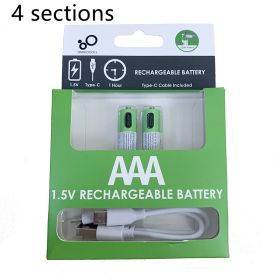 Fast Charging Mobile Toy Remote Control Doorbell Battery (Option: AAA rechargeable battery-4PCS)