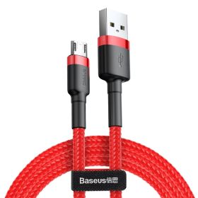 Android Data Cable Is Suitable For Xiaomi Android Fast Charging And Charging Cable (Option: Red-1M)