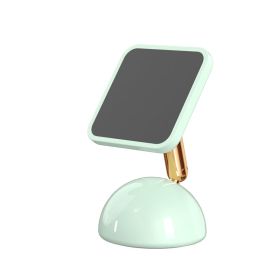 Compatible with Apple , Wireless Charging  Mini Magnetic Desktop  For Apple Mobile Phone Stand (Option: Mint Green-USB)