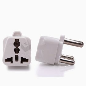 Johannesburg Cape Town Power Converter Socket Non-converter Plug (Color: White)