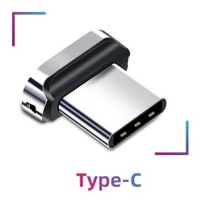 TYPE-C Android 3A Fast Charge Magnetic Charging Thread Ends (Option: 3A TC)