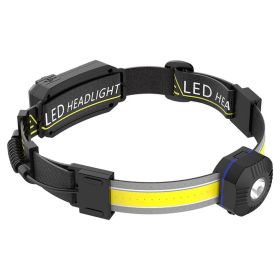 USB Rechargeable Bright Light COB Headlight (Option: Multifunctional light)