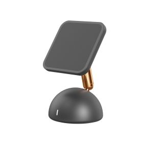 Wireless Charging Stand Mini Magnetic Desktop Mobile (Option: Deep space grey-USB)