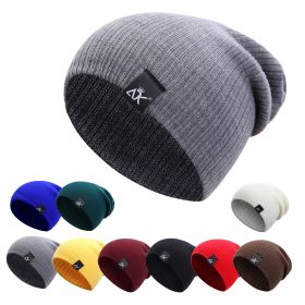 COKK Knitted Beanie Women's Hat Winter Men Skullies Beanies Warm Casual Slouchy Hat Crochet Beanie Hat Female Baggy Cap Cheap (Color: 10 Hats Mix)