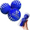 DSJUGGLING 4 Pieces Washable Juggling Balls for Beginners and Professionals Set of 4 100g Each - Soft Easy Juggle Balls, Multiple Practice Juggling Ba