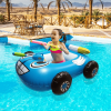 New Inflatable Car Seat Ring For Children With Water Spray Swimming Ring, Water Pool Water Gun Toy, Water Fire Truck Bumper Car