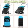 Baby Stroller Sleeping Bag Newborn Swaddle Wrap Toddle Winter Warm Footmuff Blanket