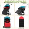 Baby Stroller Sleeping Bag Newborn Swaddle Wrap Toddle Winter Warm Footmuff Blanket