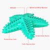 Sea Star Shaped Dog Toothbrush with Sound Pet Teeth Grinding Toy Dog Sound Toy