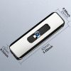 2pcs USB Rechargeable Lighter; Flameless Electronic Lighter; Cool Gift For Smokers