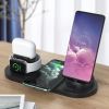 6 In 1 Rotate Holder Universal Wireless Charger For Phone Smart Watch Earphones