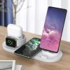 6 In 1 Rotate Holder Universal Wireless Charger For Phone Smart Watch Earphones