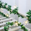 1pc Cherry Blossom Cane Light String Easter Party Wedding Site Layout Fairy Lights Battery Powered 4.9ft/10lLED; 9.9ft/20LED; 16.4ft/50LED Christmas F