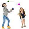 DSJUGGLING 4 Pieces Washable Juggling Balls for Beginners and Professionals Set of 4 100g Each - Soft Easy Juggle Balls, Multiple Practice Juggling Ba