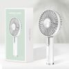 Portable Handheld Fan USB Rechargeable Battery Adjustable Three-block Wind Speed Cooling Desk Fan; Outdoor Travel Magic